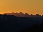 MONTE CASTELLO (croce 1425 – cima 1474 m) da Valpiana di Serina il 26 febbraio 2022 - FOTOGALLERY